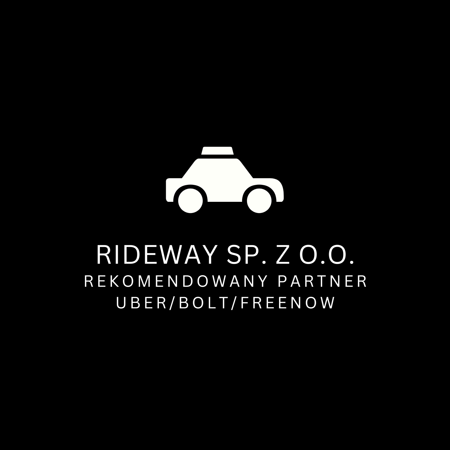 Rideway Sp. z o.o. – rekomendowany partner Uber, Bolt, FreeNow